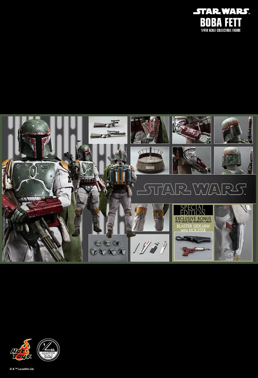 1/4 - Star Wars - ROTJ Boba Fett Special Edition - MIOB (Read Desc)