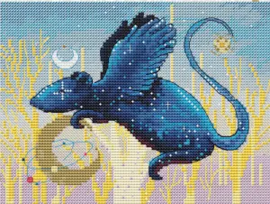 A Little Rat - PDF Cross Stitch Pattern