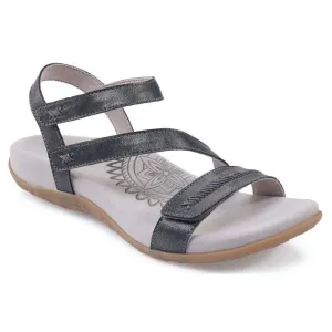 Aetrex Gabby Sandal - Pewter