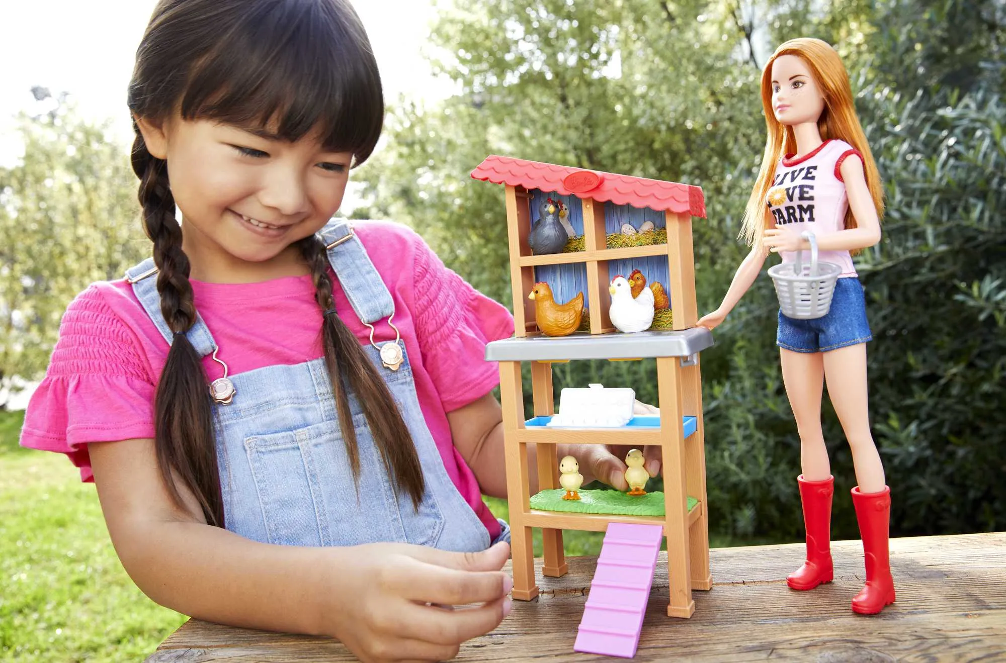 Barbie Chicken Farmer Doll & Playset