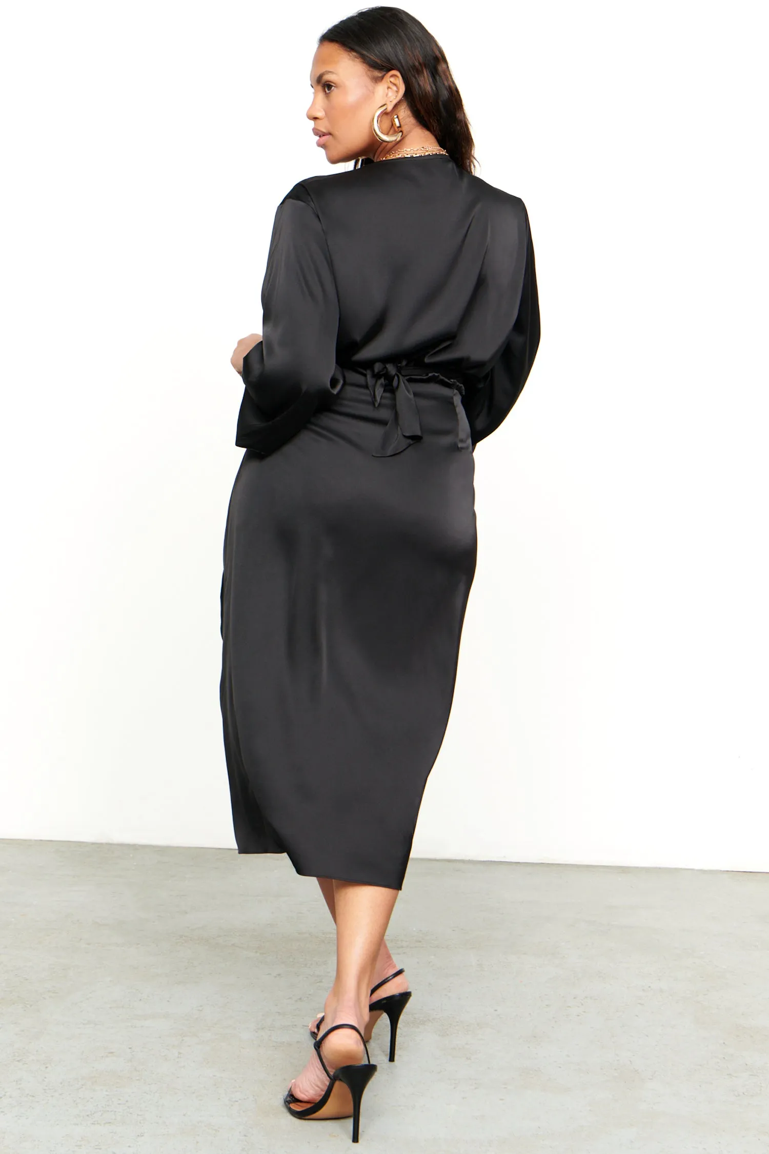 Black Midi Vienna Dress