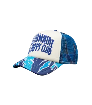 CAMO ARCH LOGO TRUCKER - BLUE