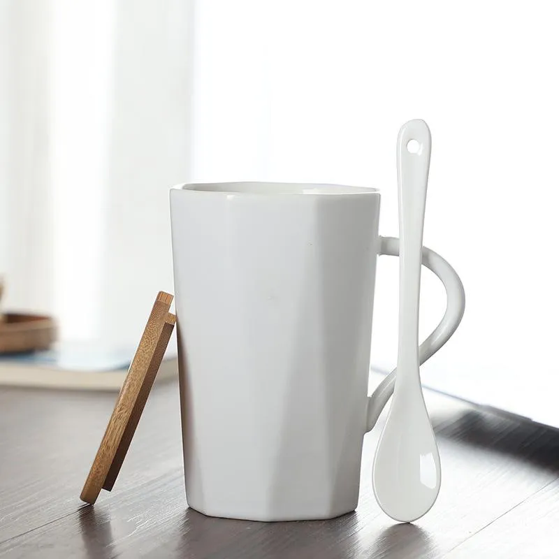 Ceramic rhomboid mug