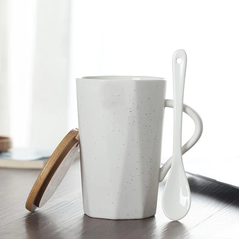 Ceramic rhomboid mug