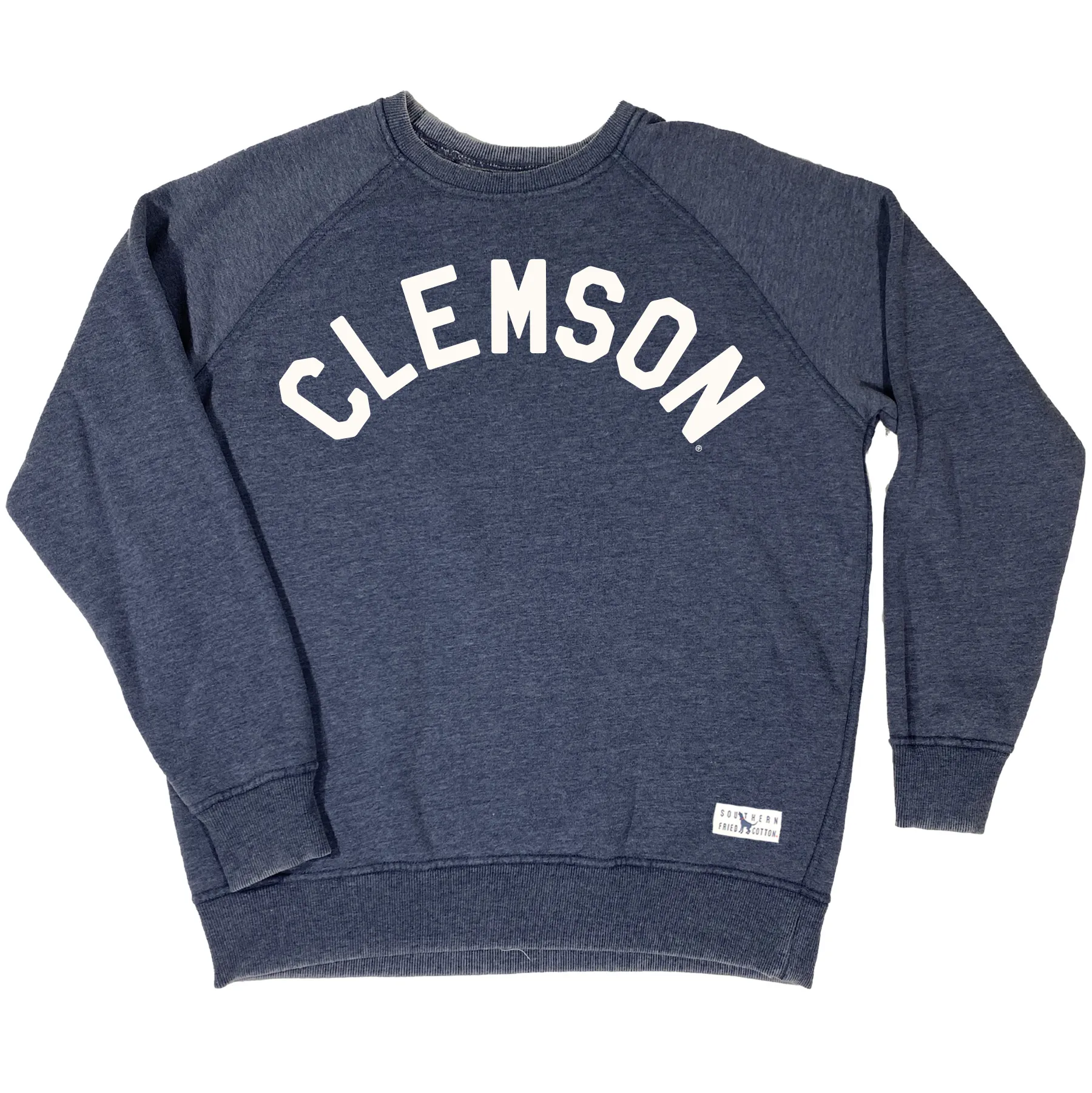 Clemson Varsity Arch Crew Navy