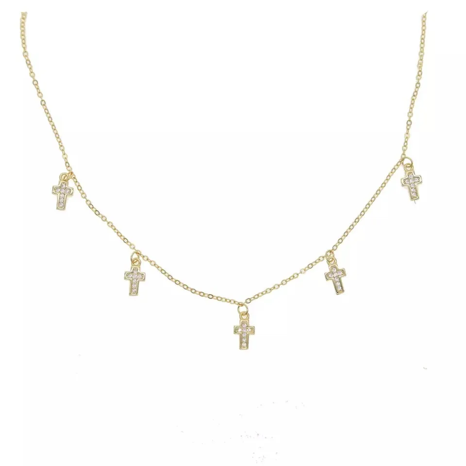 Cross Charm Necklace