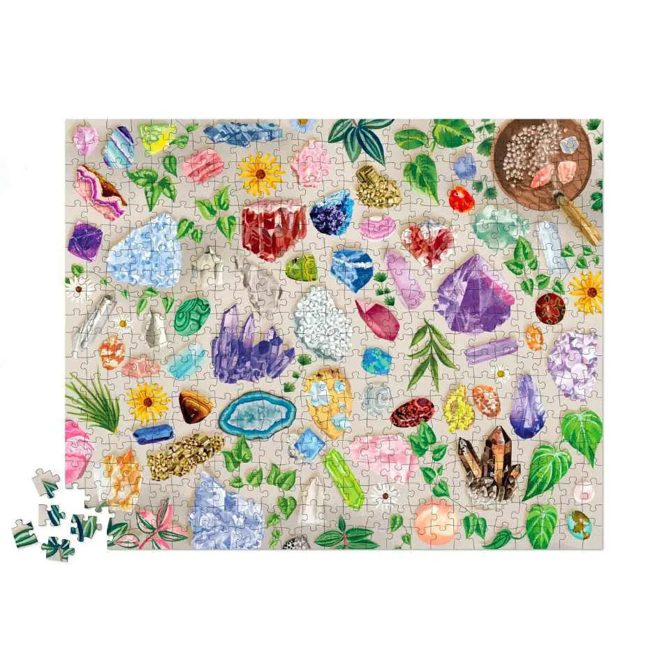 Crystals Puzzle: 500 Pieces