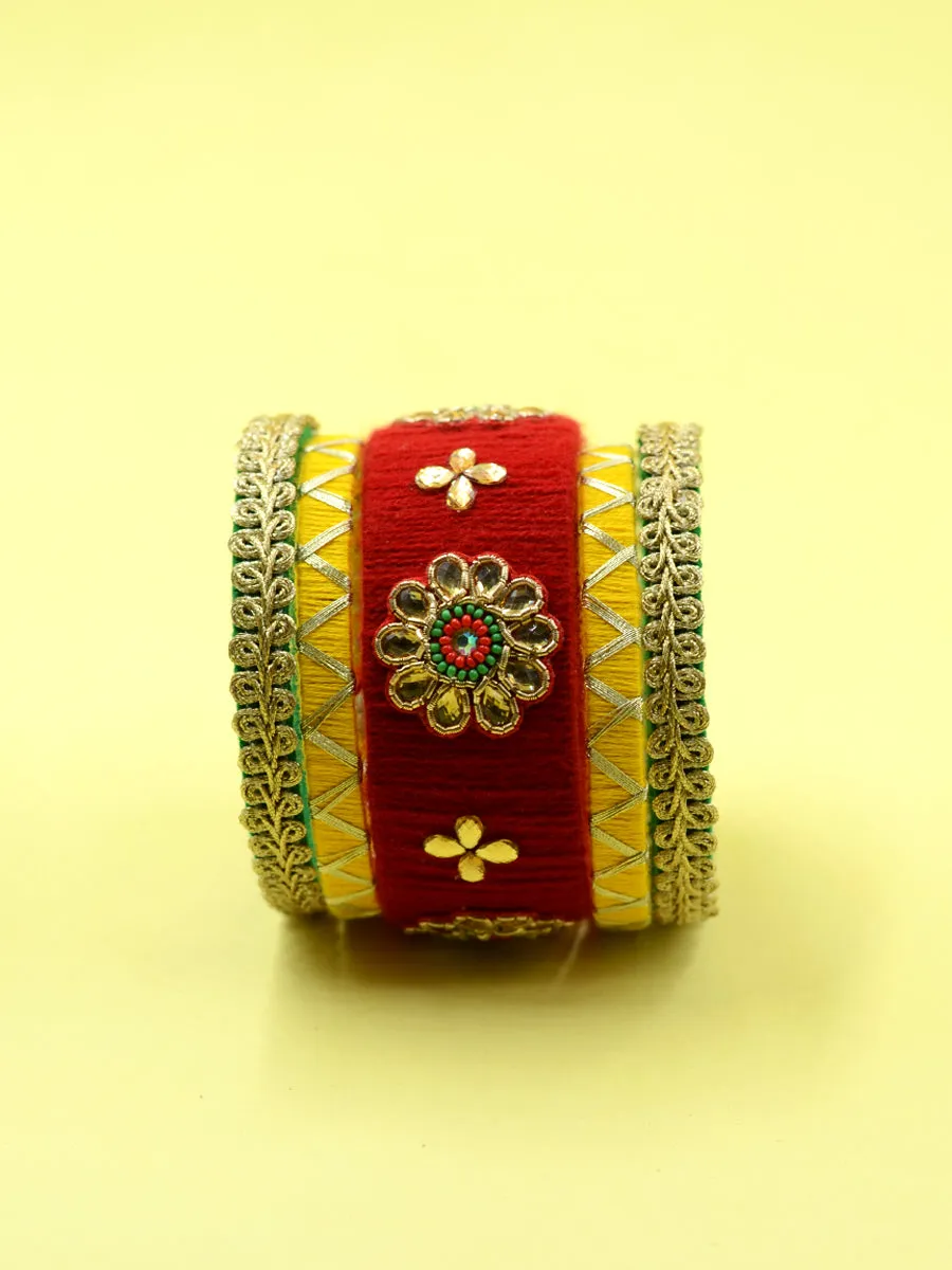 Din Shagna Kundan Bangles