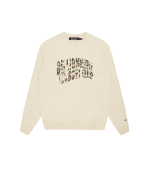 DUCK CAMO ARCH LOGO CREWNECK - CREAM