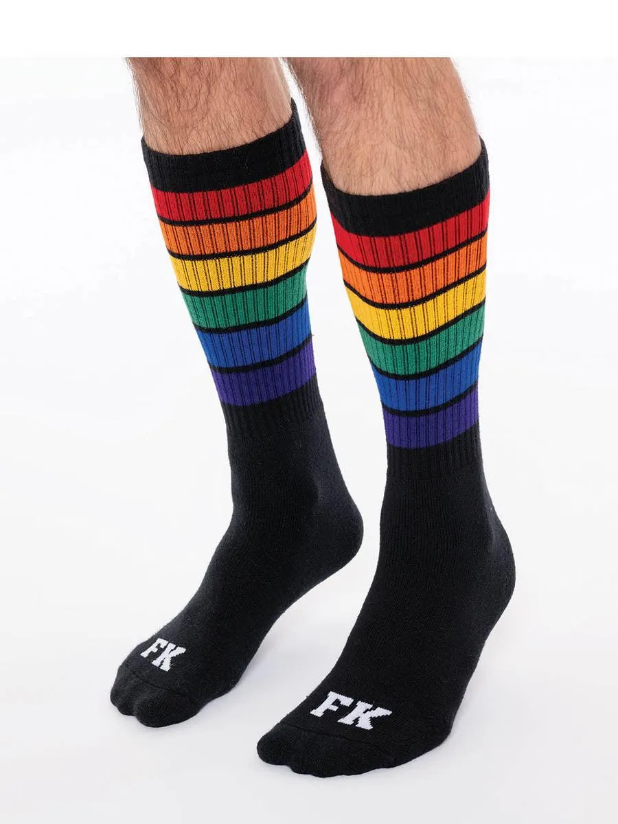 FK SPORT HIGH CALF RAINBOW SOCK