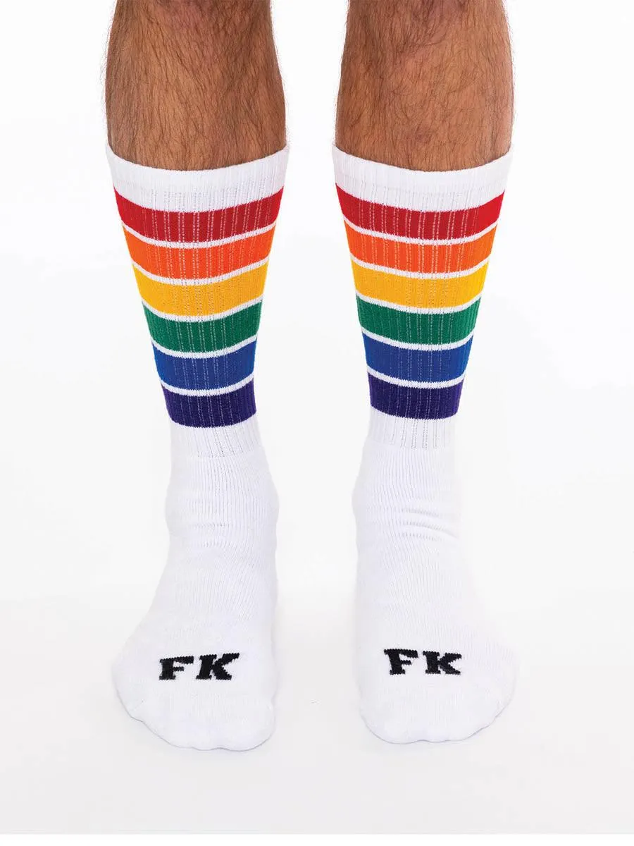 FK SPORT HIGH CALF RAINBOW SOCK