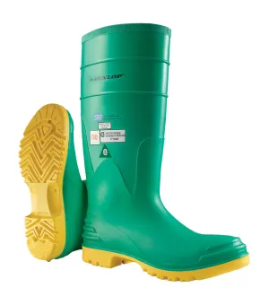 Hazmax, Green | 16'' Waterproof High Chemical Resistant PVC Work Boots