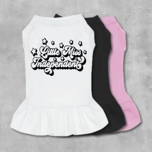 Little Miss Independent Pet Dress