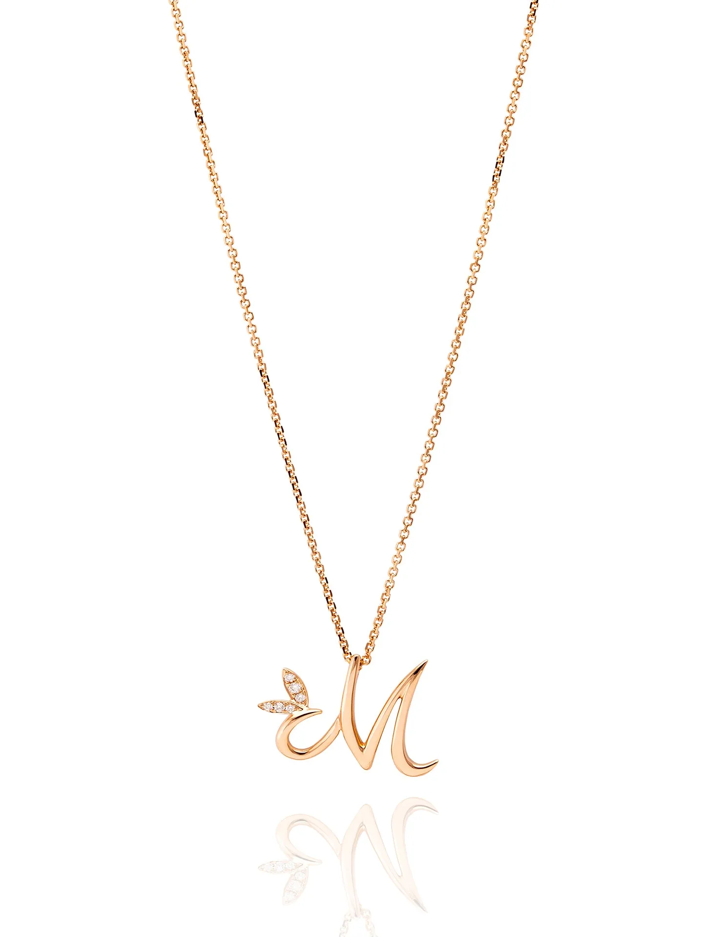 Love Letter Rose Gold Pendant