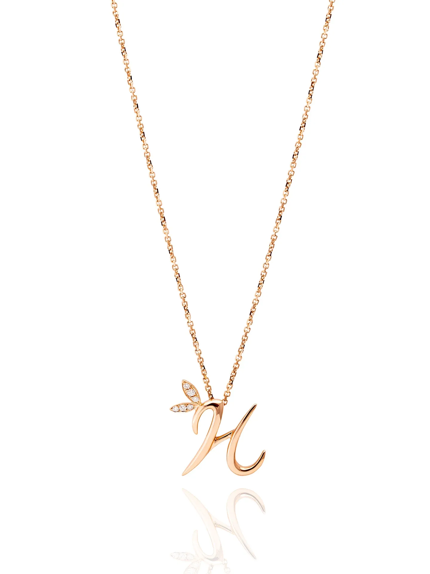 Love Letter Rose Gold Pendant