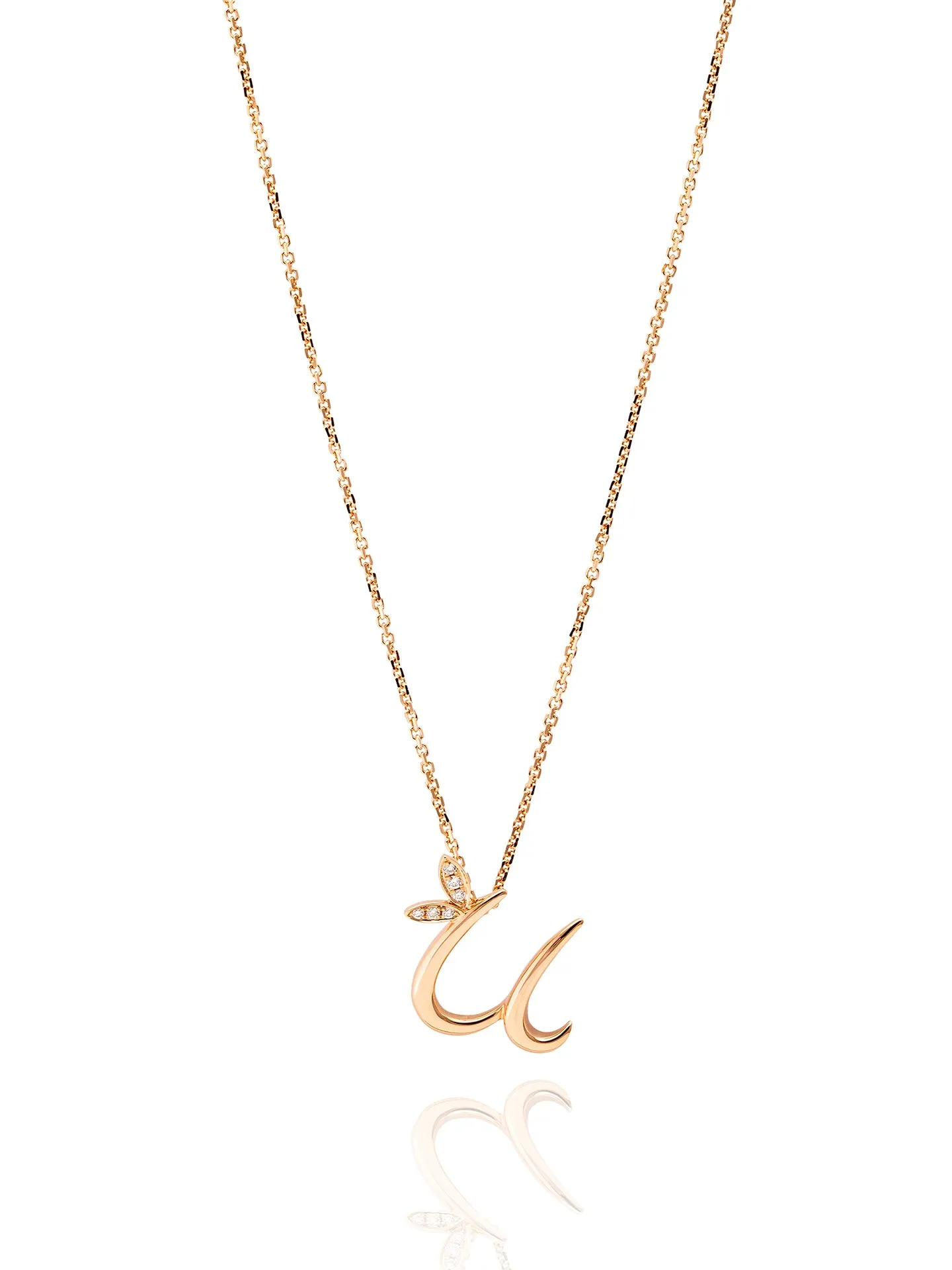 Love Letter Rose Gold Pendant