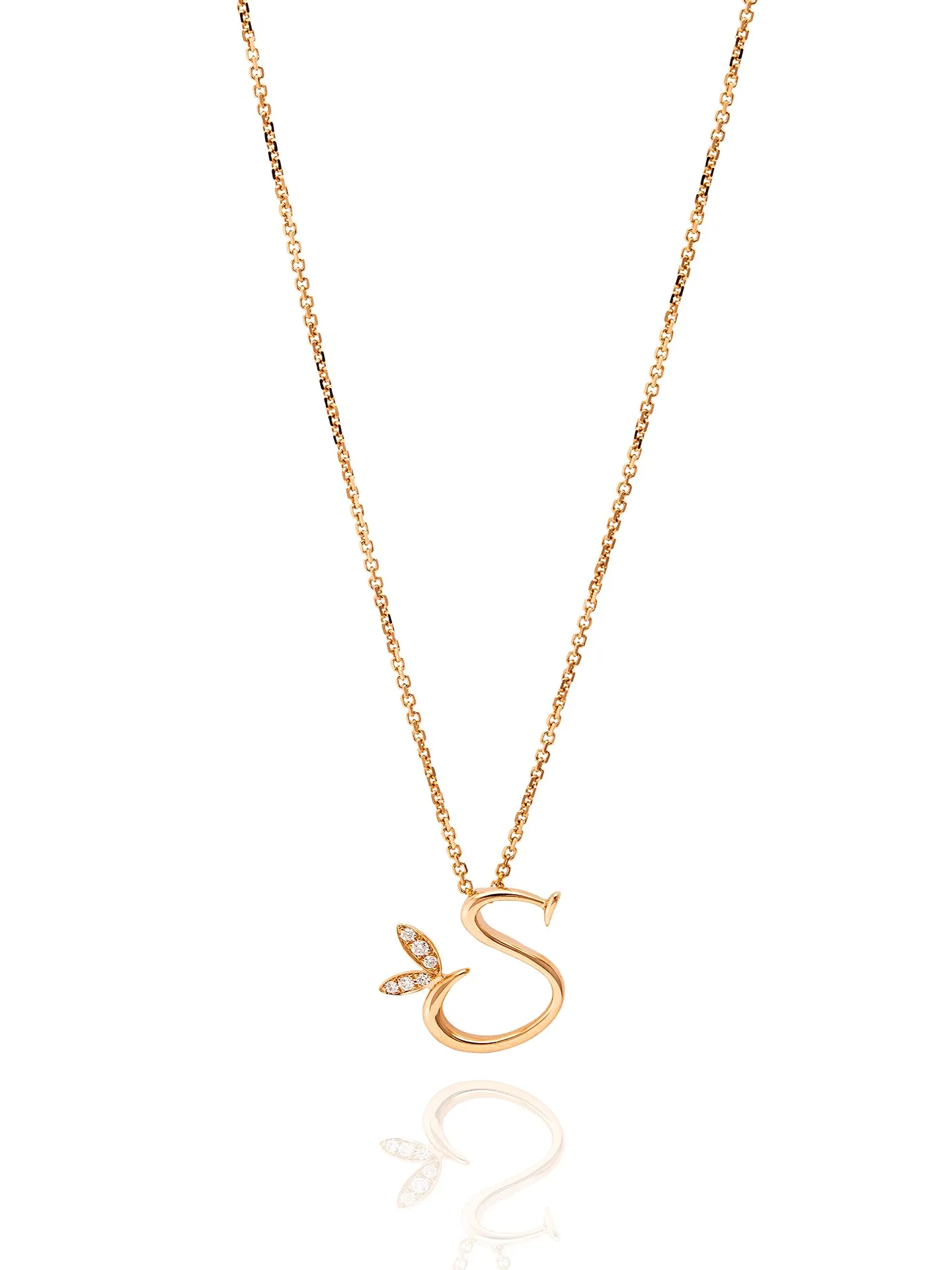 Love Letter Rose Gold Pendant