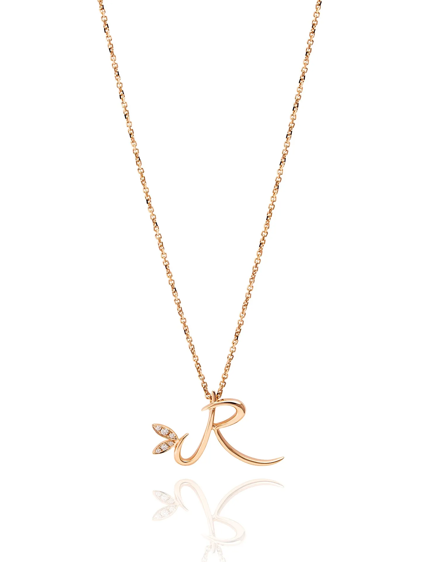 Love Letter Rose Gold Pendant