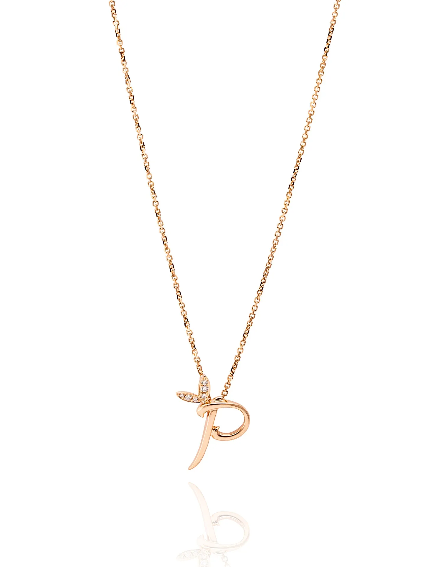 Love Letter Rose Gold Pendant