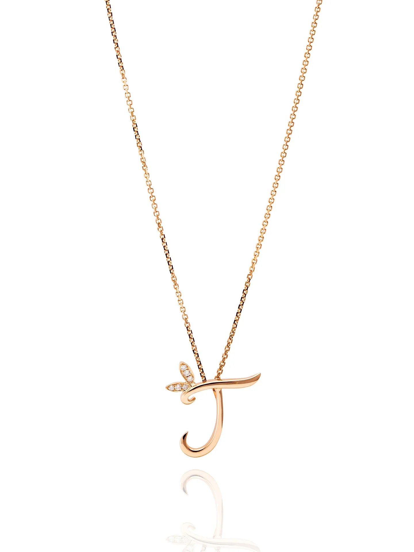 Love Letter Rose Gold Pendant