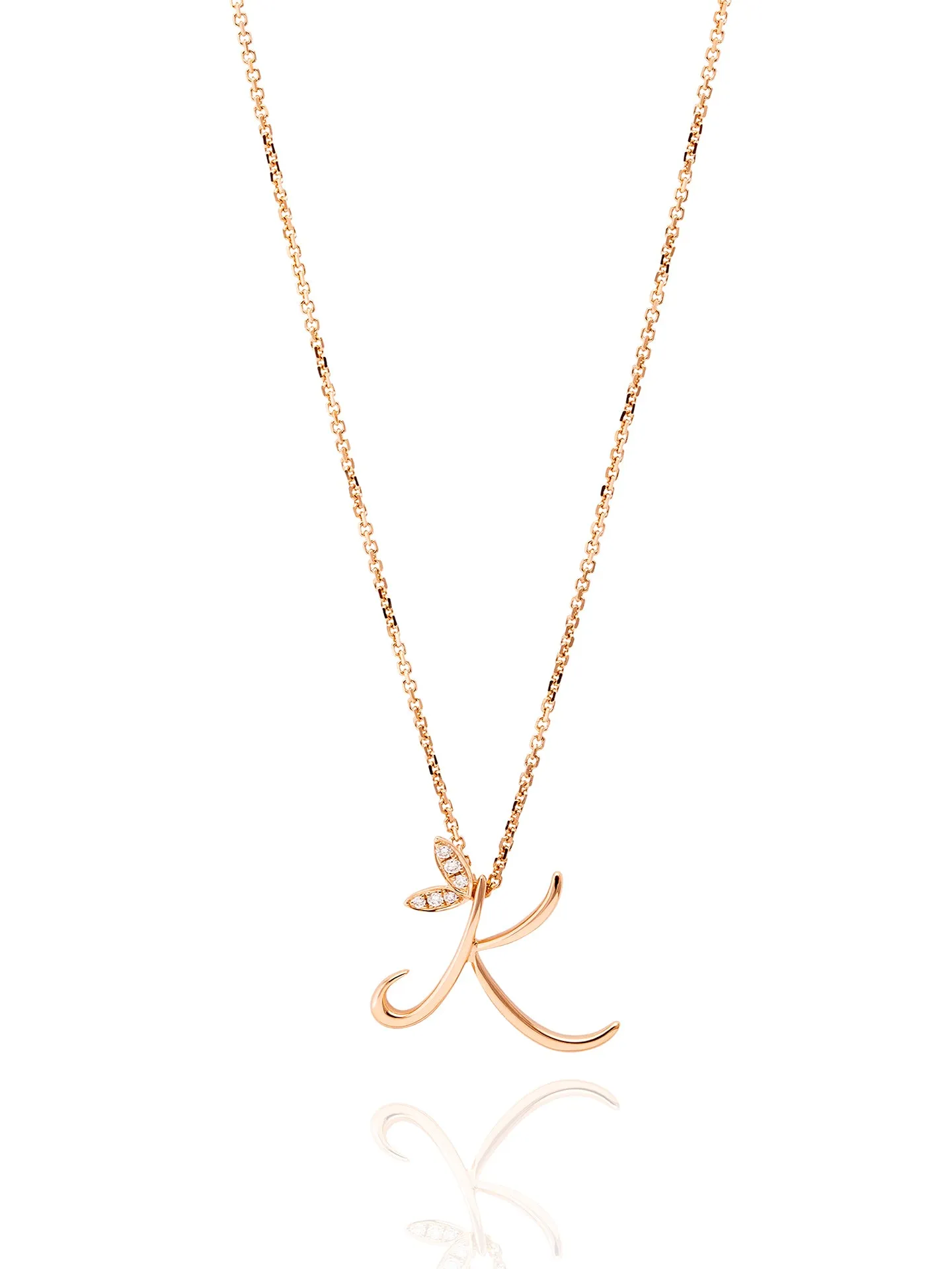 Love Letter Rose Gold Pendant