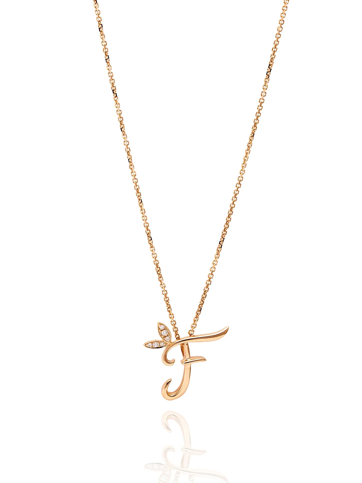 Love Letter Rose Gold Pendant