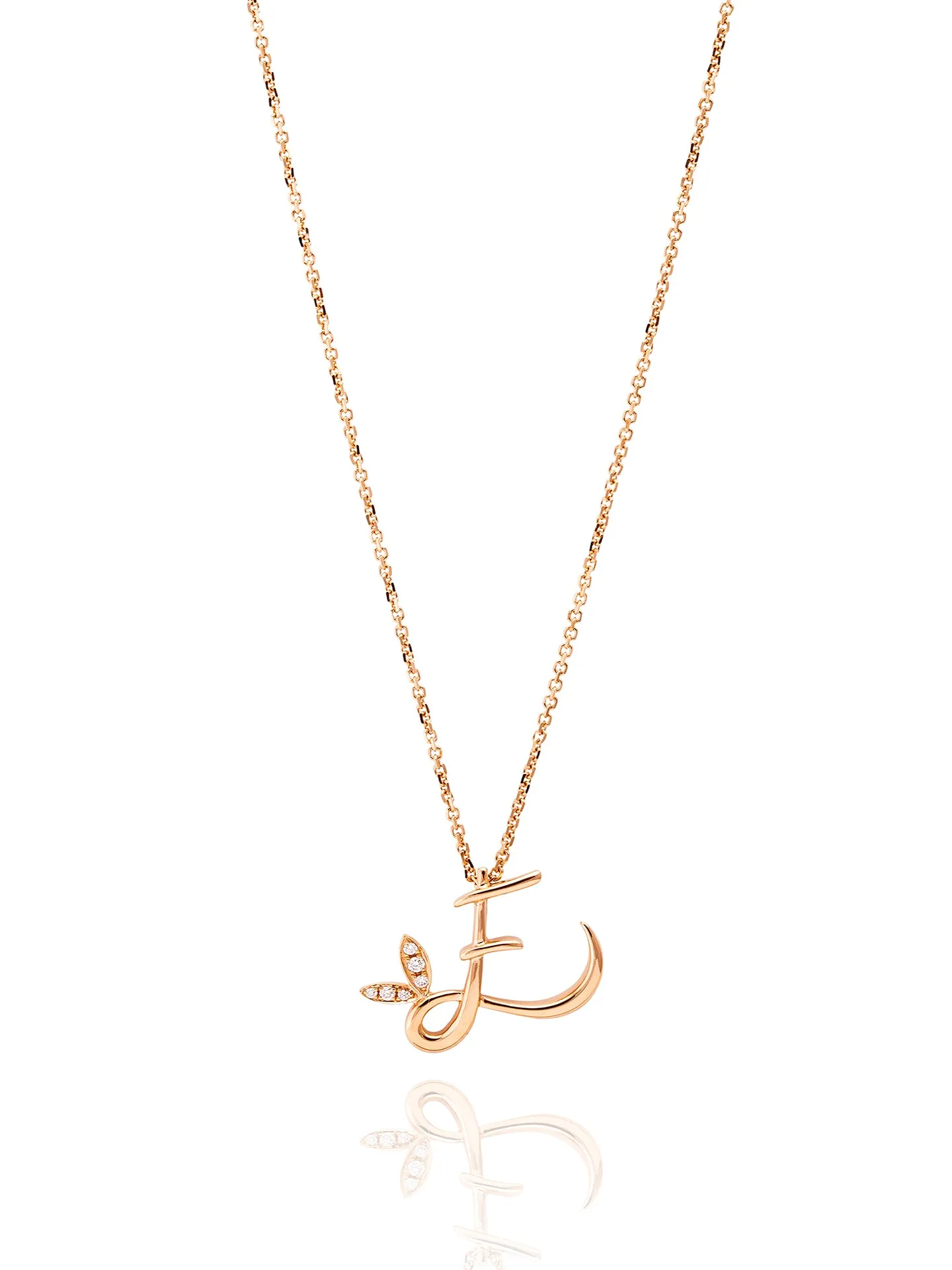 Love Letter Rose Gold Pendant