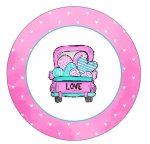 Love Truck Door/Wreath Sign