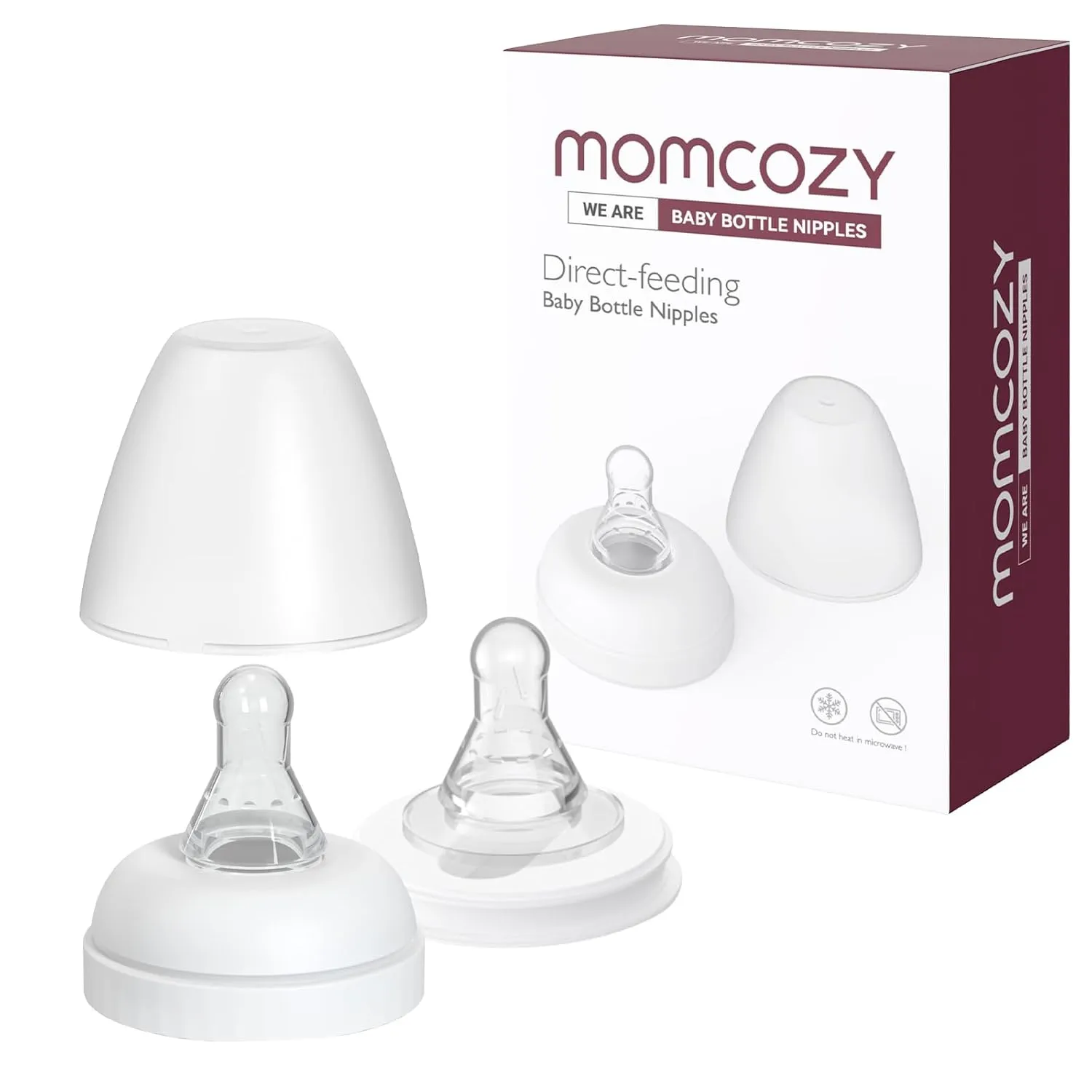 Momcozy Natural Nipples for Breast Milk