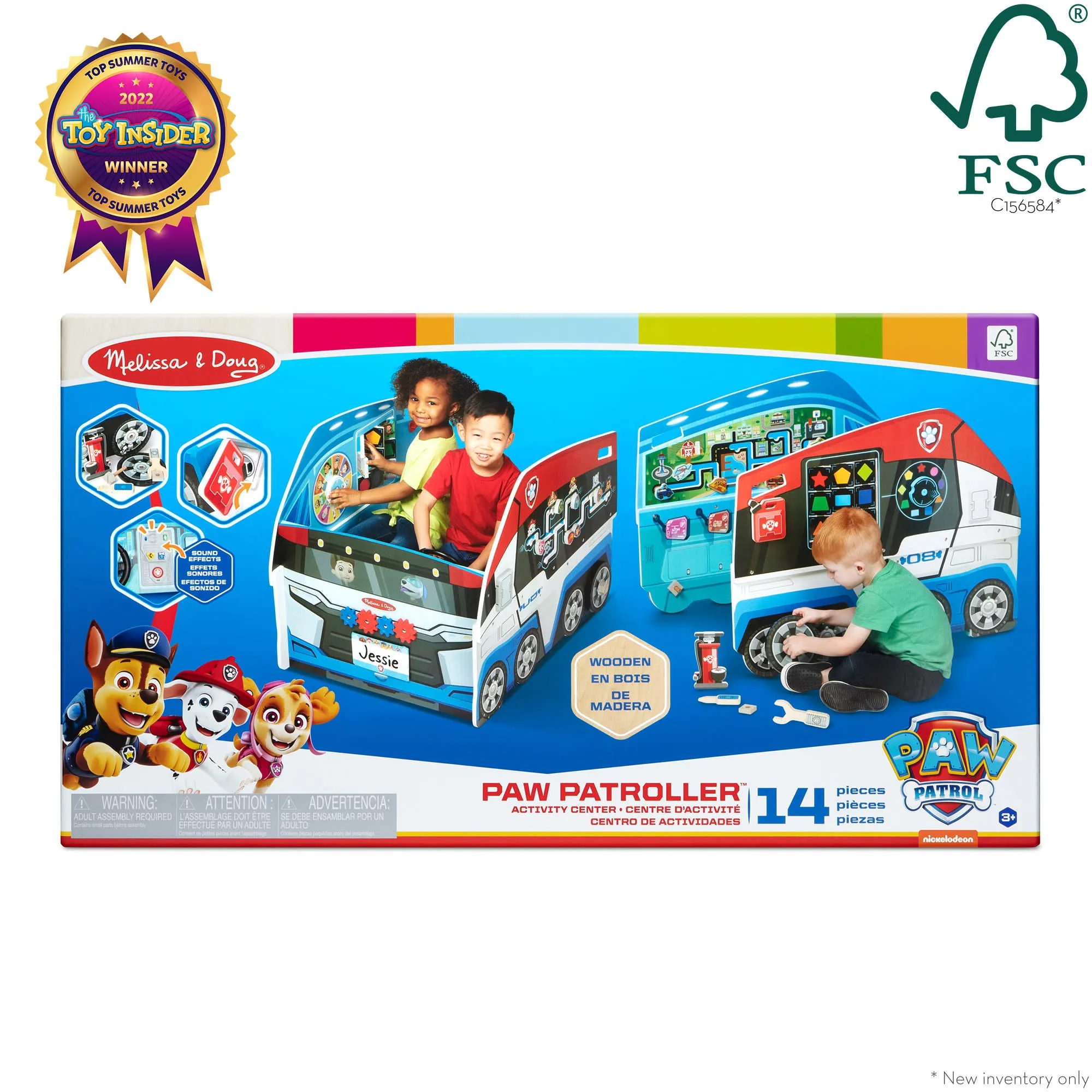 PAW Patrol Wooden PAW Patroller Activity Center