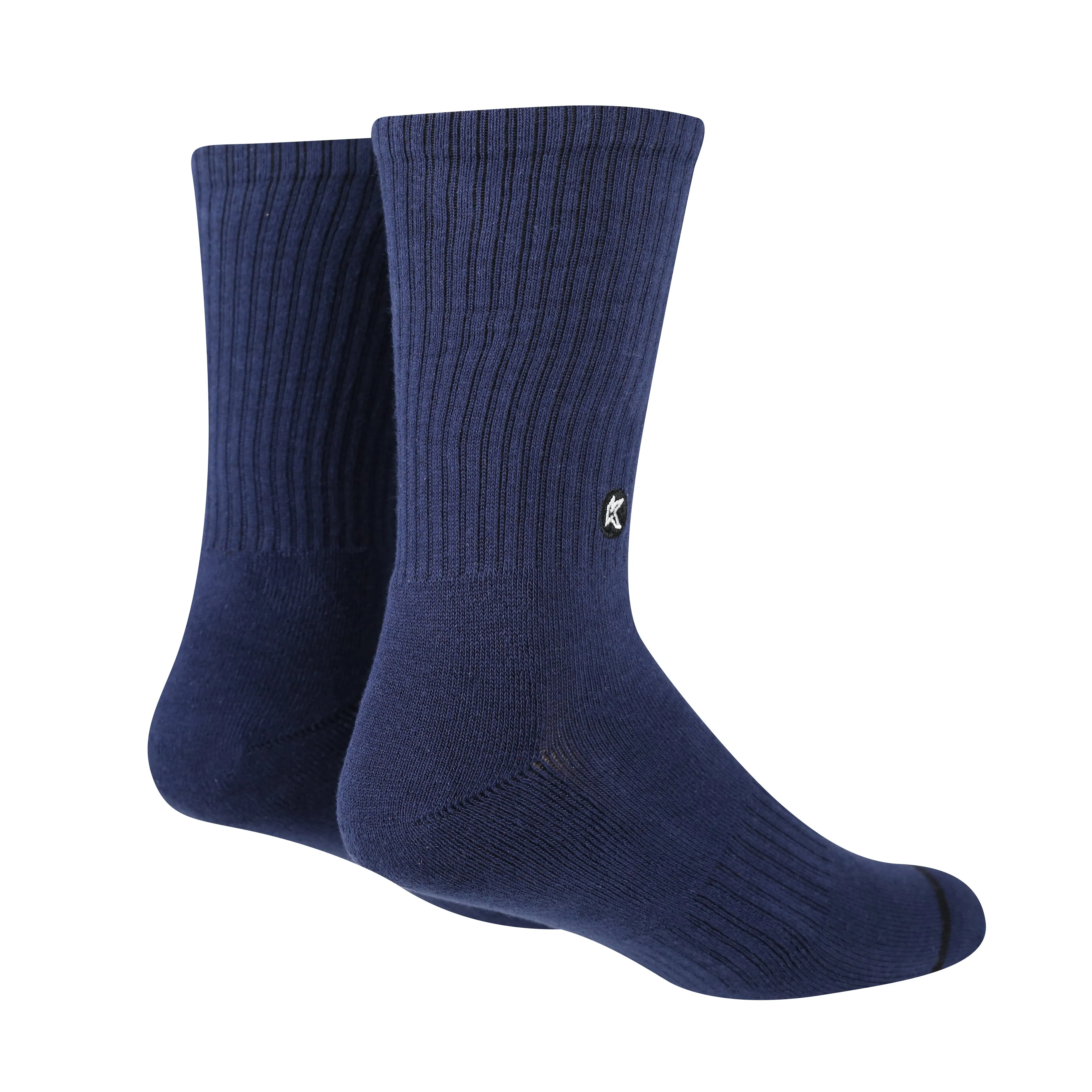 Petrol Blue Crew Sock