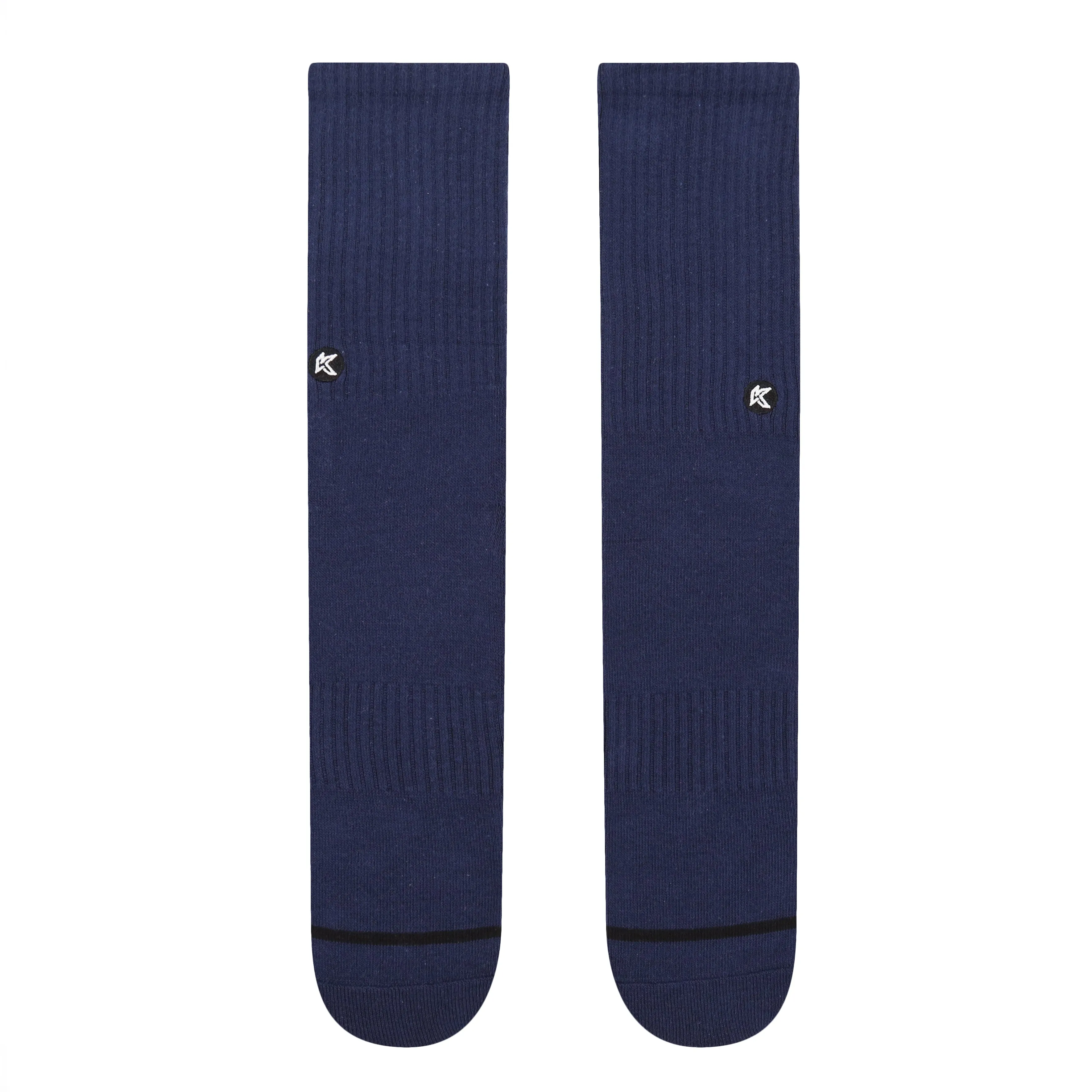 Petrol Blue Crew Sock