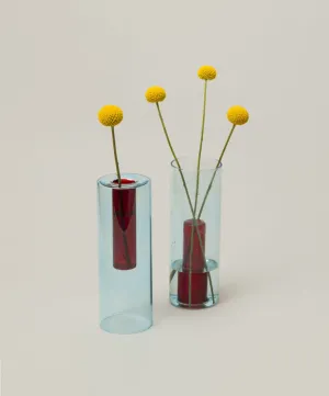 Reversible Vase  Blue / Red