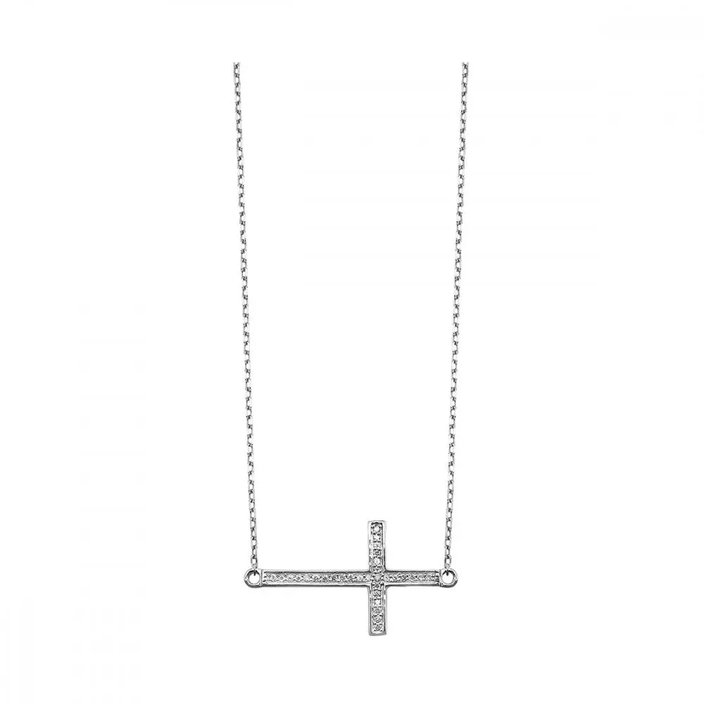 Sterling Silver Cross Necklace