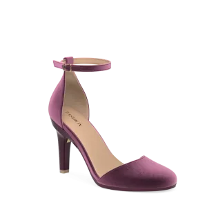 The Jocelyn - Sugar Plum Velvet 4 Stiletto