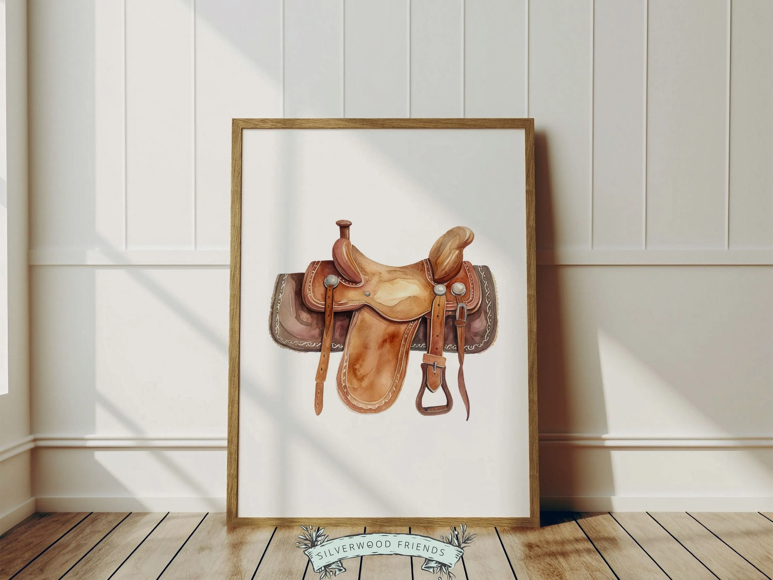 Western Cowboy Nursery Prints - Set of 6